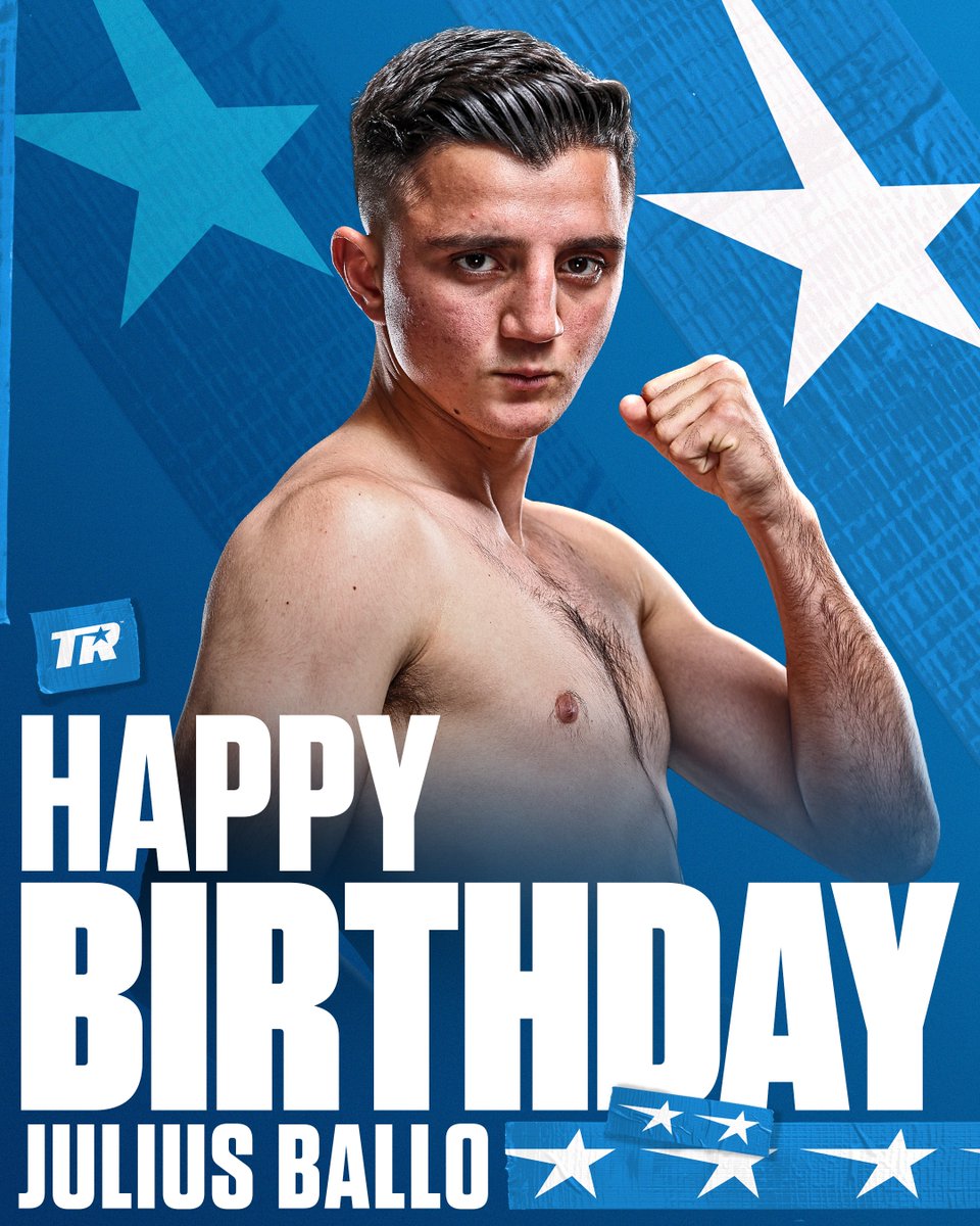 trboxing's tweet image. Happy birthday to #TopRank Featherweight prospect @JuliusBallo 🎂