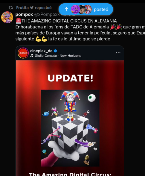 Pomni_susu ◑︿◐ tweet media