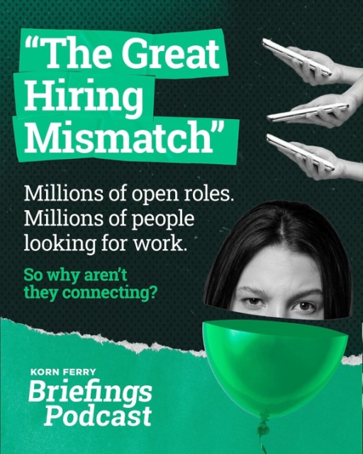 Millions of open roles. Millions of people looking for work. So why aren’t they connecting? In the latest episode of Briefings Podcast, we unpack The Great Hiring Mismatch and what leaders are missing when skills, roles, and readiness don’t align.... bit.ly/4tsocN2