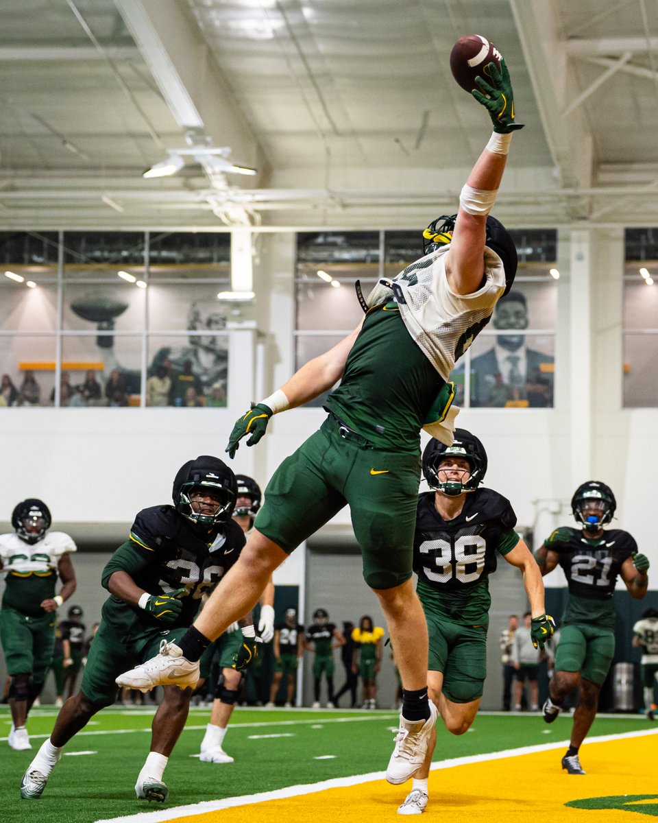 BUFootball's tweet image. Final spring touches.