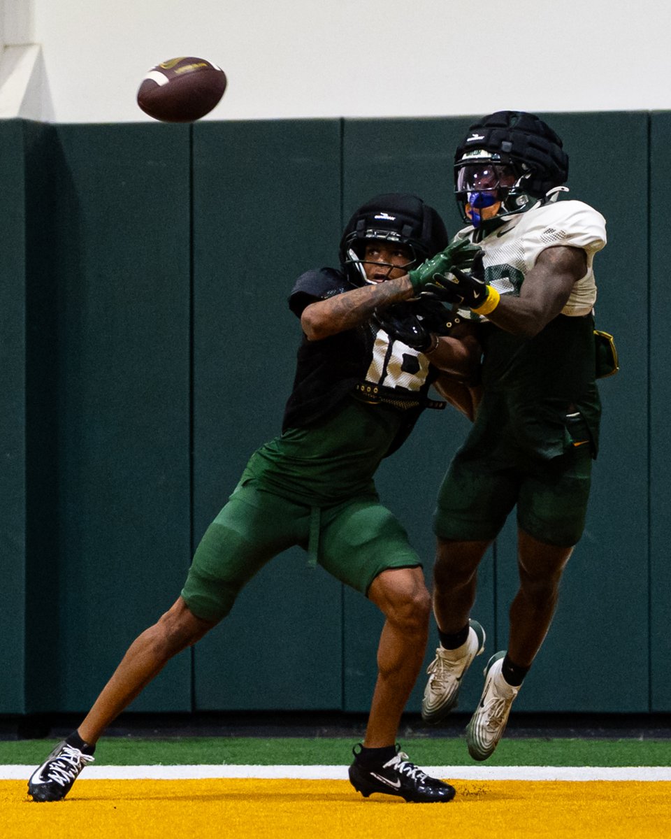 BUFootball's tweet image. Final spring touches.