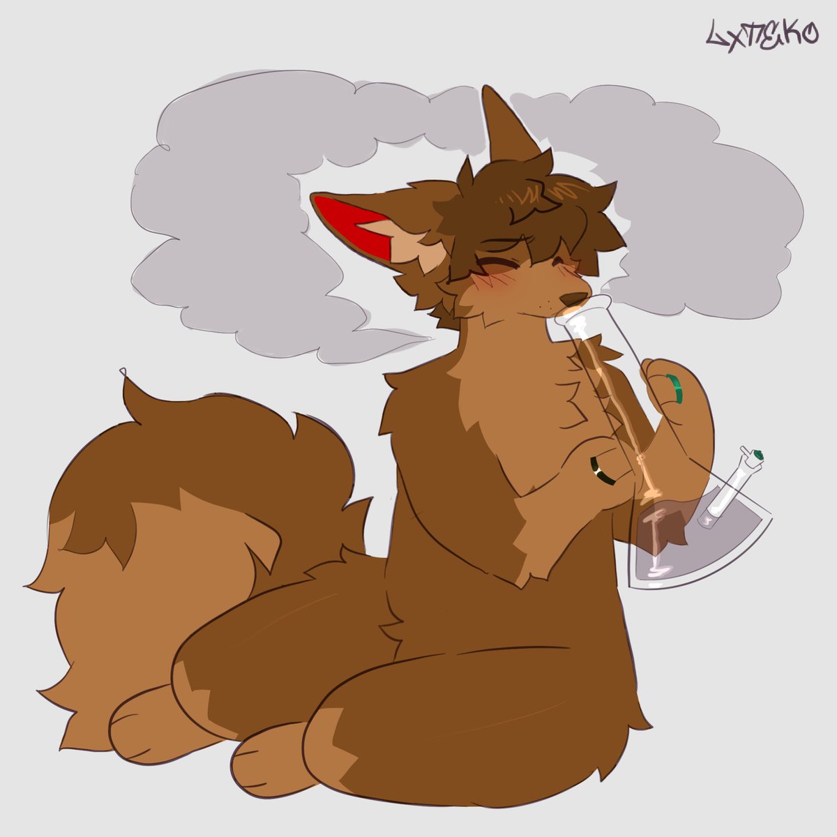 im fluffy and full of smoke
happy 420 :-3

🎨 @/lxteko