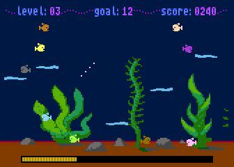 Philsan69's tweet image. 3.14ranhas (Piranhas), work in progress Mad Pascal game for #Atari8bit computers, 1st place at Grawitacja 8bit GameJam 2026 gitlab.com/bocianu/3.14ra… #atari