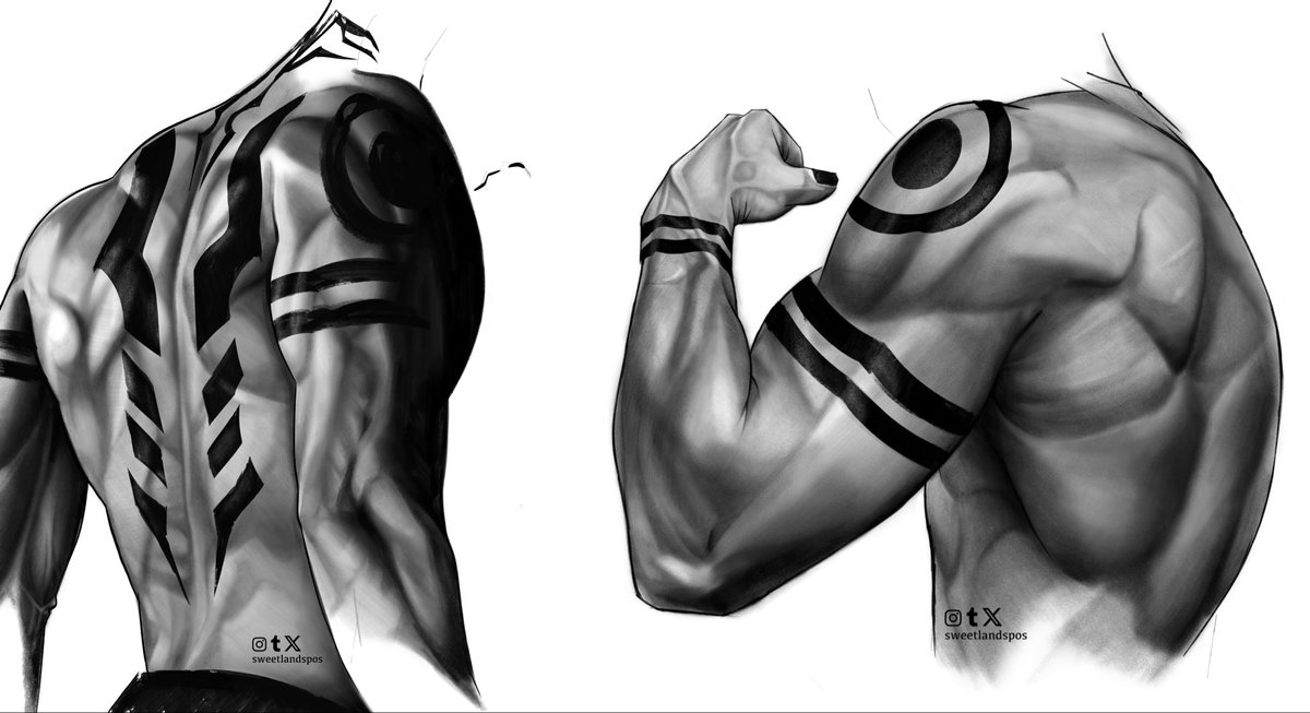 Semi-realistic studies with #sukuna #jjksukuna