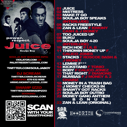 Deakhead's tweet photo. 15 years ago today, Soulja Boy dropped Juice mixtape 💿🔥 https://t.co/eSir4rDUdQ