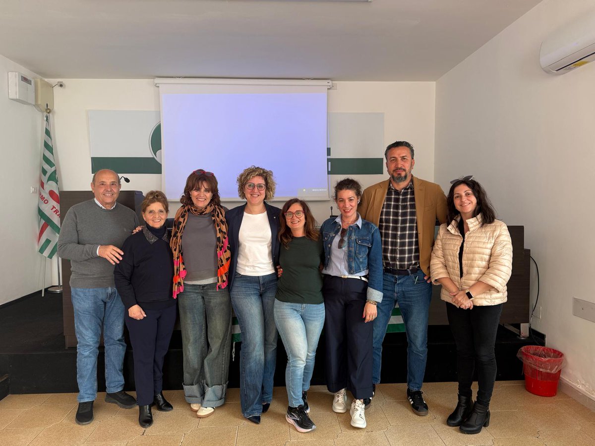 AnolfDi's tweet photo. Oggi a Trapani è stata confermata alla presidenza dell'Anolf di Trapani Giusy Lazzara, con lei il Co Presidente Ahmed Wertani, alla riunione erano presenti i vertici di @AnolfNazionale  di @anolfsicilia , e la segretaria generale della @CislPaTp https://t.co/TWw4fcNts3