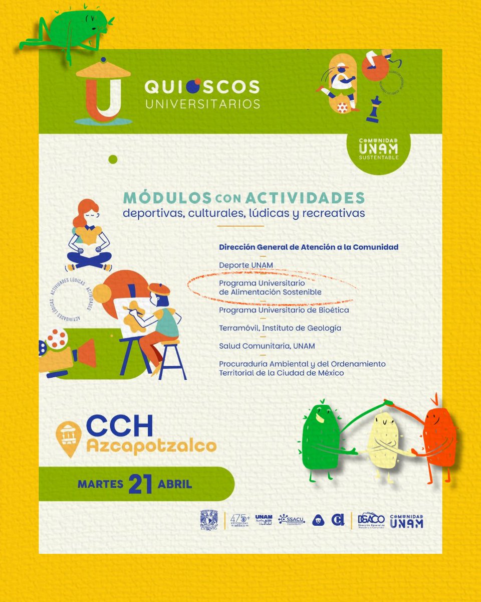Alimentación Sostenible UNAM tweet media