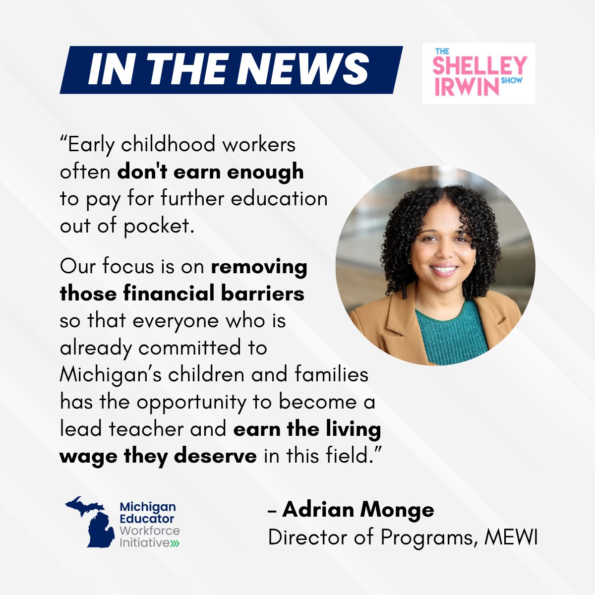 Michigan Educator Workforce Initiative tweet media