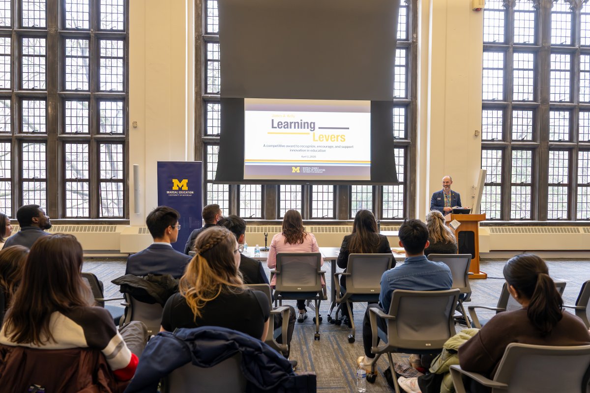 U-M Marsal Family School of Education tweet media