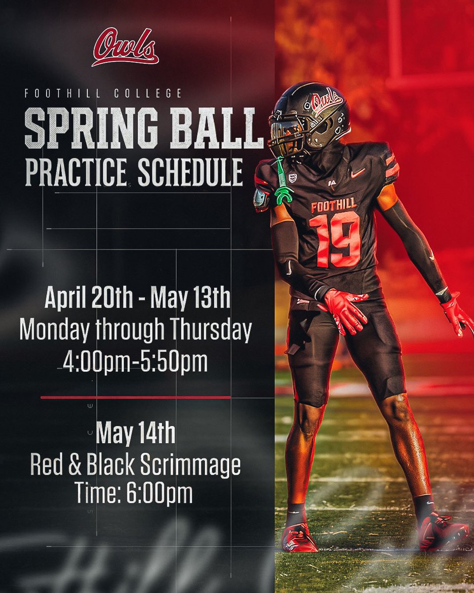 Foothill College Football tweet media