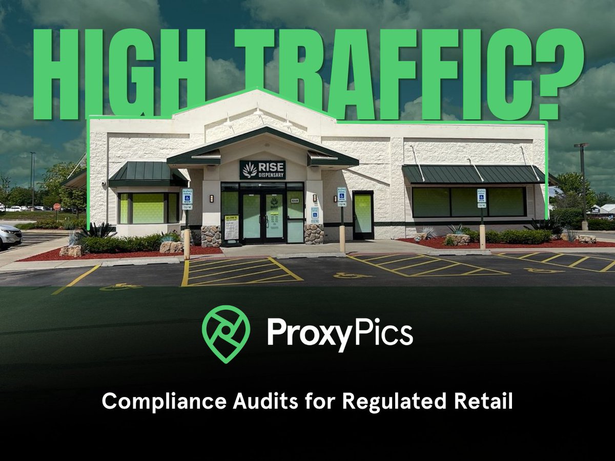 ProxyPics's tweet image. High traffic. Higher standards.

4/20 brings volume for dispensaries.

Behind the scenes, operators are focused on keeping every location audit-ready, compliant, and consistent.

This location was captured as part of a multi-point #site #audit, documenting key areas across the