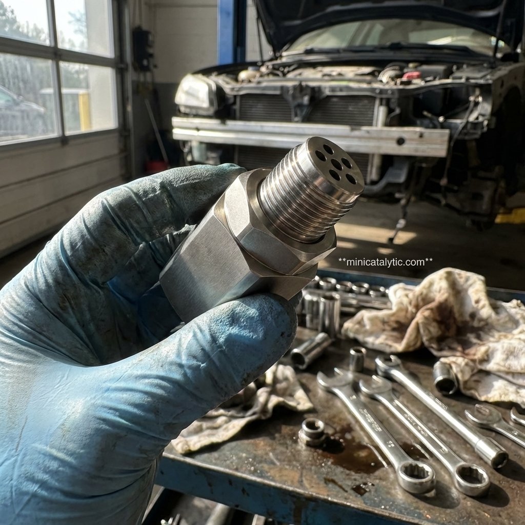 MikeBellane's tweet image. Exhaust mod gave you a P0420 code? Stop staring at the check engine light and try a mini cat spacer. It’s a 45-degree stainless steel fix that actually works. Simple install, big relief. 🚗🔧 #minicatalytic #carmods