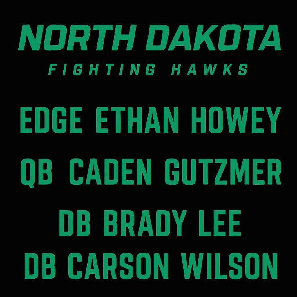 dawg_the's tweet image. @UNDfootball recruiting class of 2027 continues to grow! 

Get in while you can! 

The hype is real, and you don’t want to miss out on this opportunity to win and get developed for the next level …

#JYDs #WinnersWin 🦅🟢⚪️🔥📈🏆
