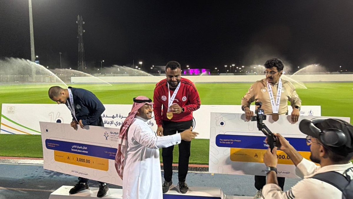 hand_kfu's tweet photo. جامعة الملك فيصل تحقق إنجازًا رياضيًا مميزًا لذوي الإعاقة بثلاث ميداليات 🥇 🥈🥈  في منافسات بطولة الاتحاد السعودي للرياضة الجامعية https://t.co/r5ZT5moLAA