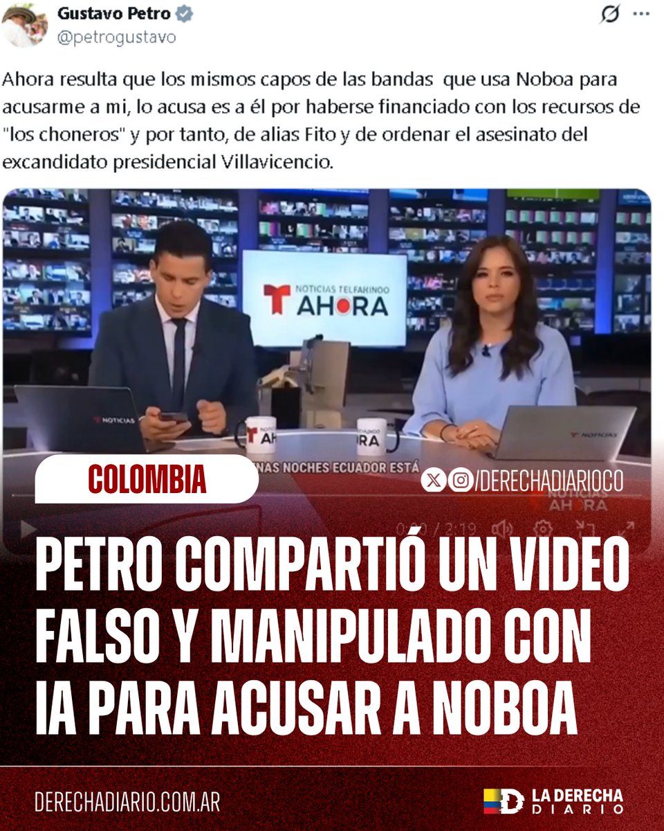 La Derecha Diario Colombia tweet media
