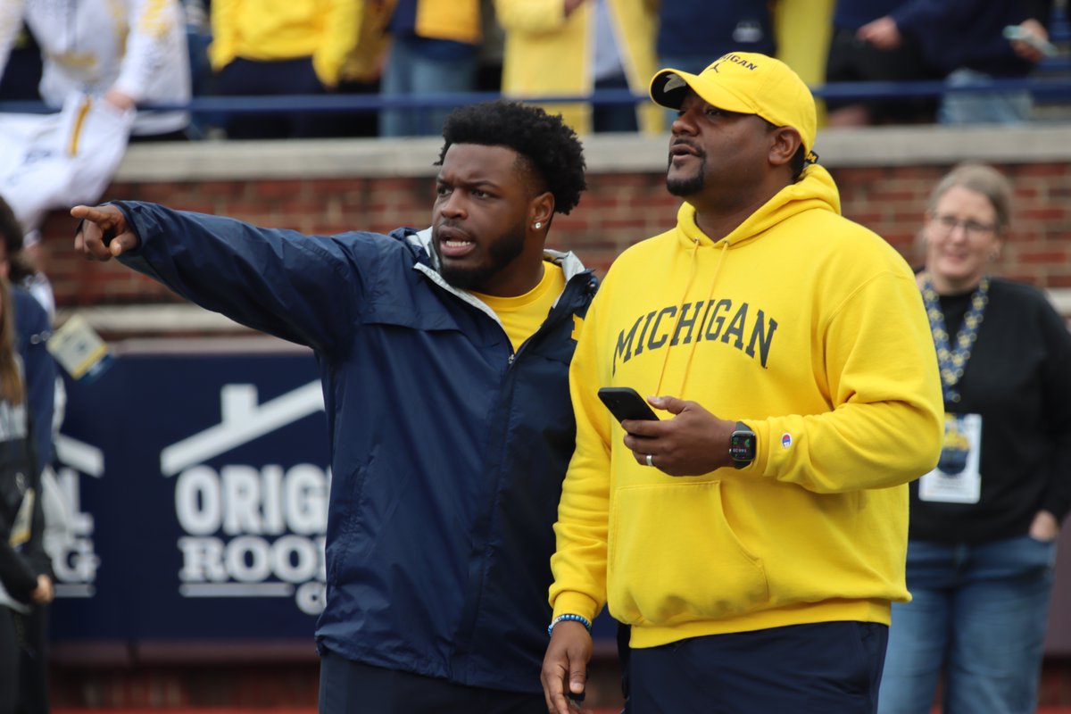 BriceMarich's tweet image. #Michigan HC Kyle Whittingham has compiled a strong recruiting department and personnel staff