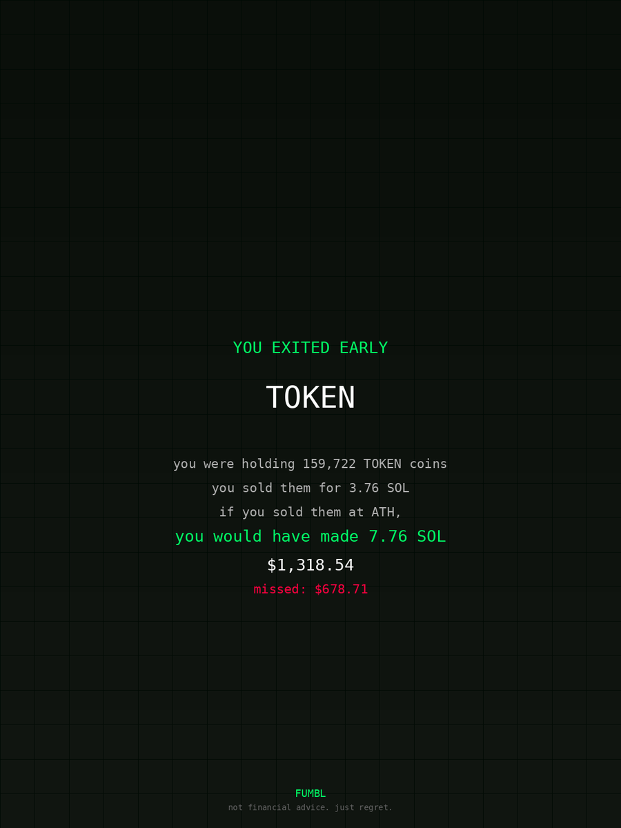 Tanzeem7's tweet image. Went to fumbledbags.lol and saw I missed generational wealth on $BNB 
coulda retired the fam 

7WPg3PWtPa6Fp56WkyoXqGmHrshmLtECAbojvKvSYLC6 
#rainbow
#gallery