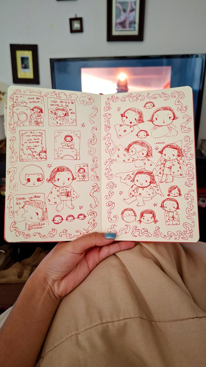 gosmafofa's tweet image. #artstudio #sketchbook #sketchbooktour ☘️🌟