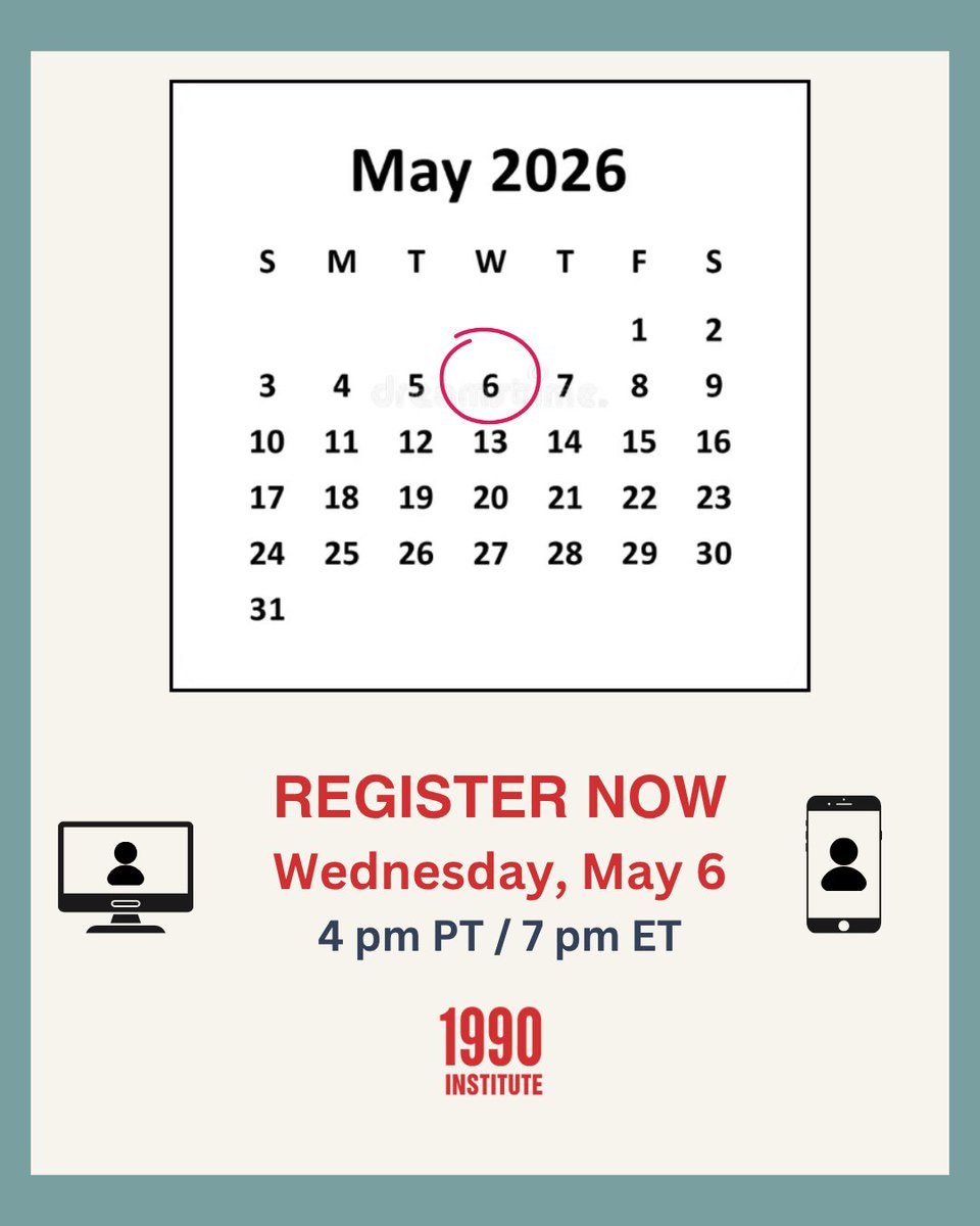 1990Institute's tweet image. 🎙️ Adam Kubey, a member of our Teachers Advisory Council, joins our May 6 webinar on AI in the classroom.

A Bay Area educator and district social studies lead, he’ll share how AI is being used to support learning today.

👉 Register:
#AIinEducation #EdTech #EducationInnovation
