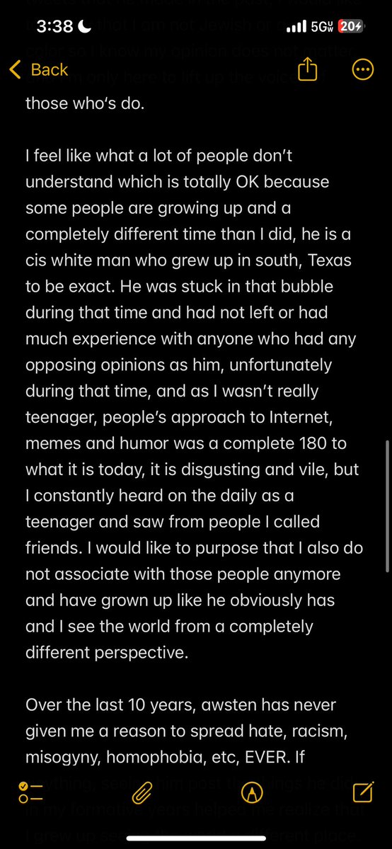 I don’t know if anyone here is going to care, but here is my stance on everything. since everyone seems to be straying from the issue at hand. please read this entire thread.