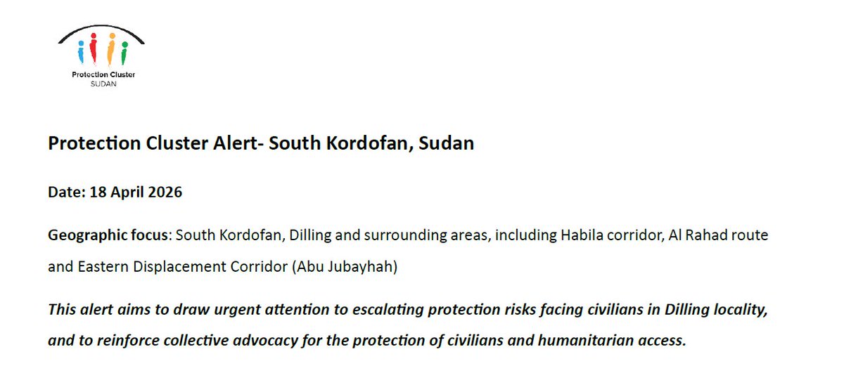 Global Protection Cluster tweet media