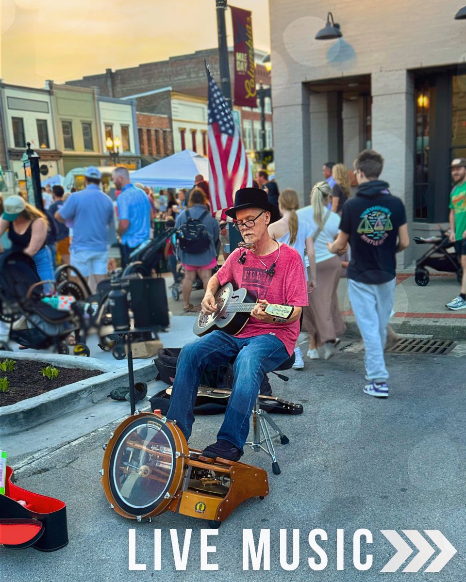 experiencemaury's tweet image. 🎶 Ready for a week full of great music? 🎸✨

Check out our Live Music Lineup for April 27 – May 3 and make plans to enjoy some amazing local talent all across Maury County! 🎤🎻

Tag a friend and let’s go catch a show! 🎵🎉

#ExperienceMaury #MauryCounty #LiveMusic