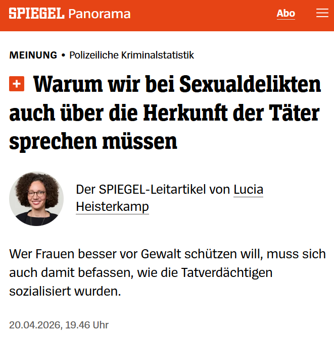 maternus's tweet photo. Spiegel heute abend. Daß ich das noch erleben darf. https://t.co/dI5eJS4p6V