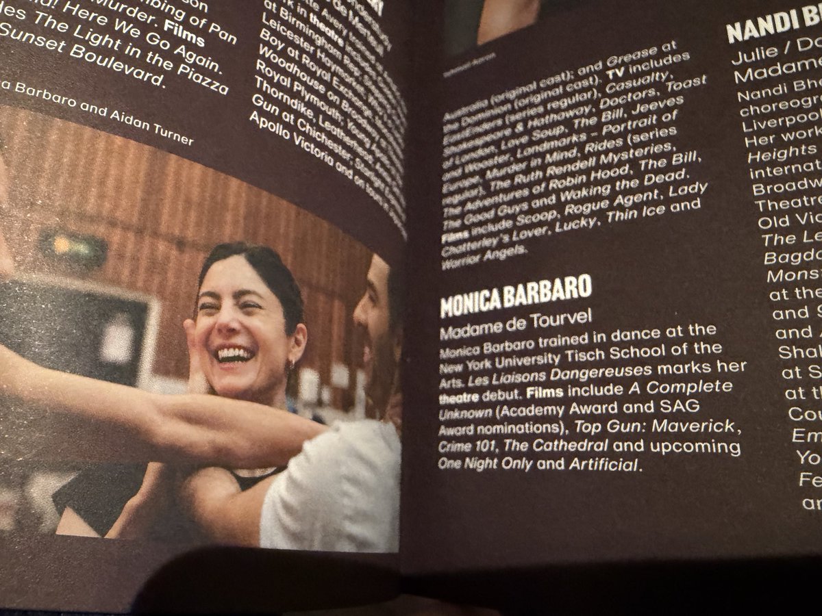 StealthFangirl's tweet photo. Monica Barbaro is glorious on stage. That’s all - that’s the post. https://t.co/R1LUfwHdw6