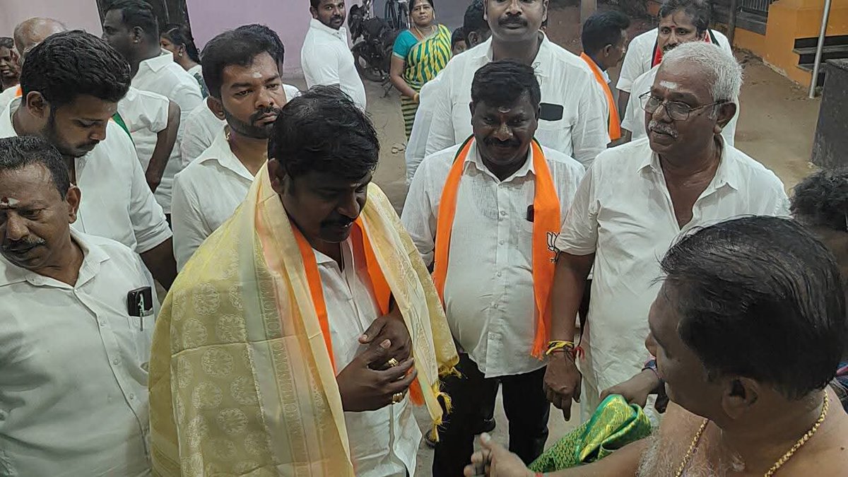 KRM RadhaKrishnan BJP tweet media