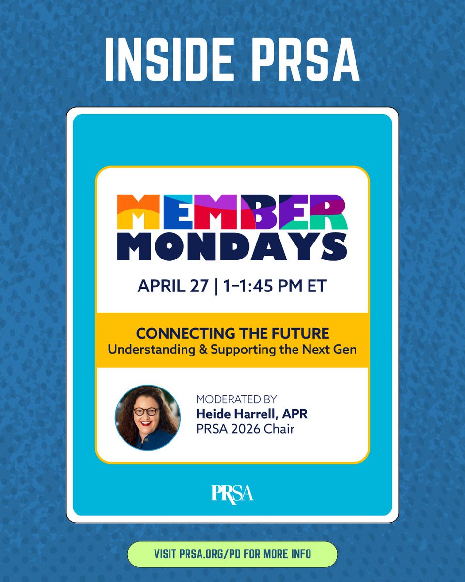 PRSA tweet media
