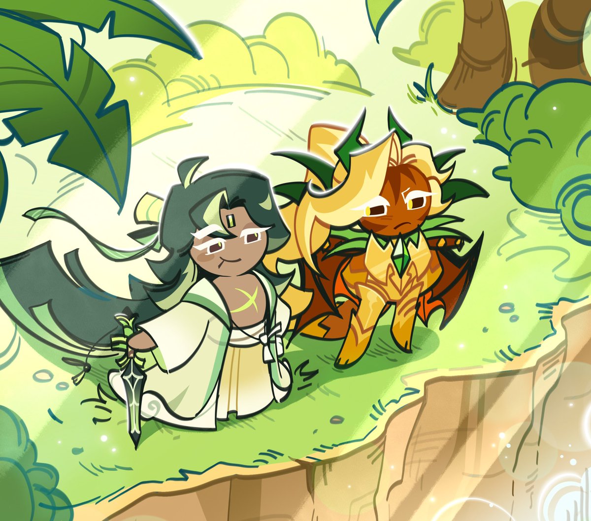 MrVanhellis's tweet image. Wanted to go back in and add some dialogue to the boards I did 💫
-
#cookierun #crob #ananasdragon #bamboobladecookie