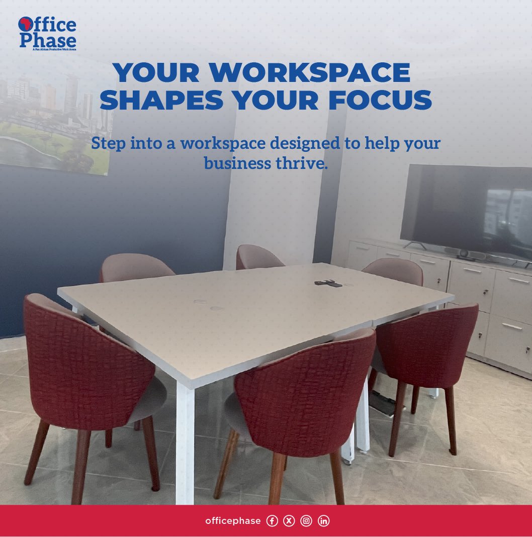 officephase's tweet image. Your workspace shapes your focus.
Upgrade your environment, upgrade your productivity. 🚀
#Workspace #Productivity #officephase