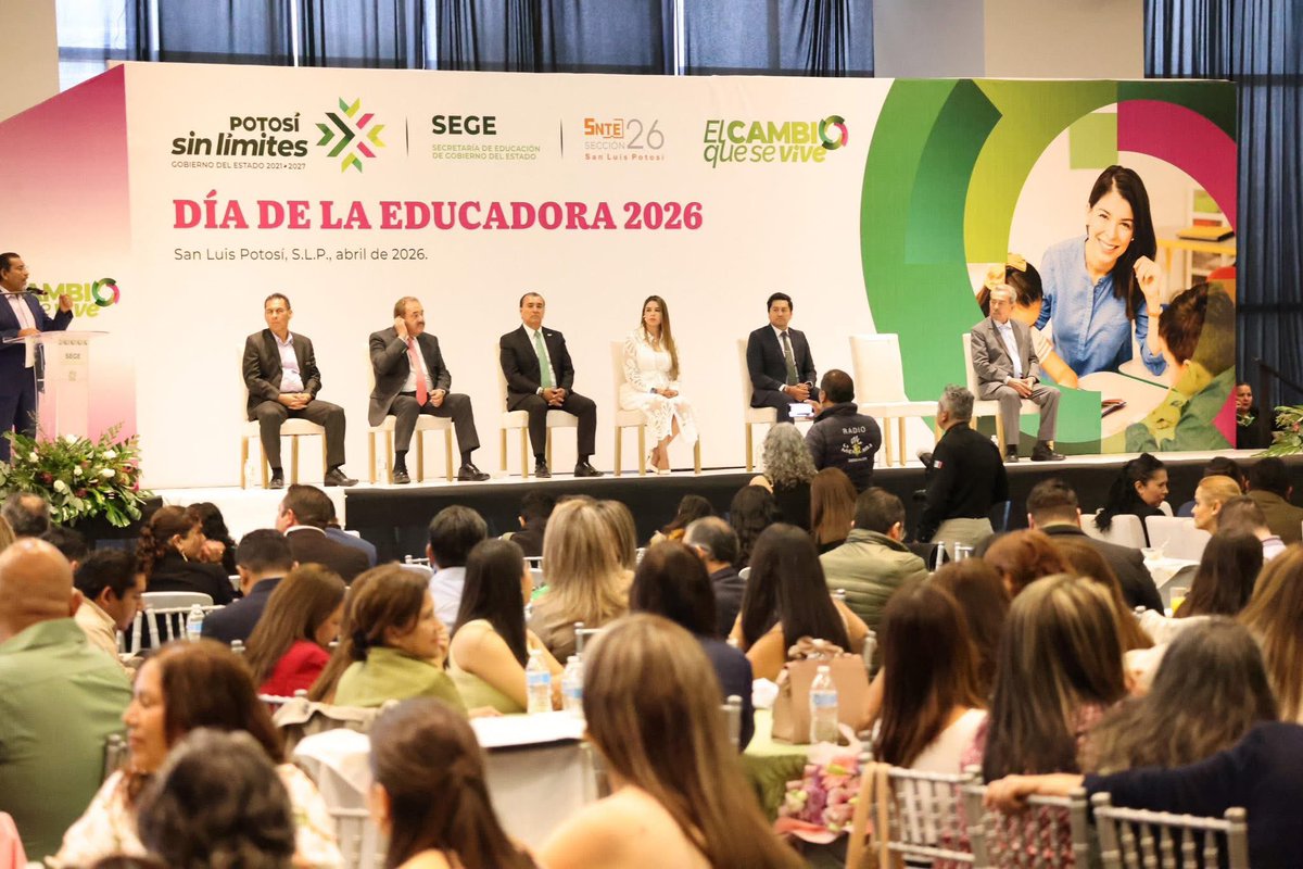 Felicidades a los y las educadoras de San Luis Potosí. En su día ...