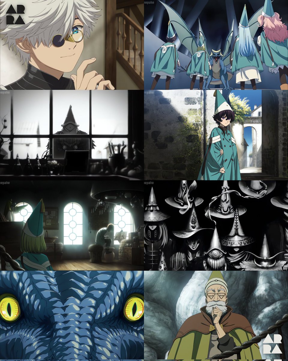 Carolin61526063's tweet image. Esse episódio foi tão Harry Potter

O mundo de witch hat é realmente MÁGICO, estou encantada por esse universo 

Os vilões são sempre tão descolados!

Agathe, a cada episódio fica mais insuportável 

#Witch hat atelier