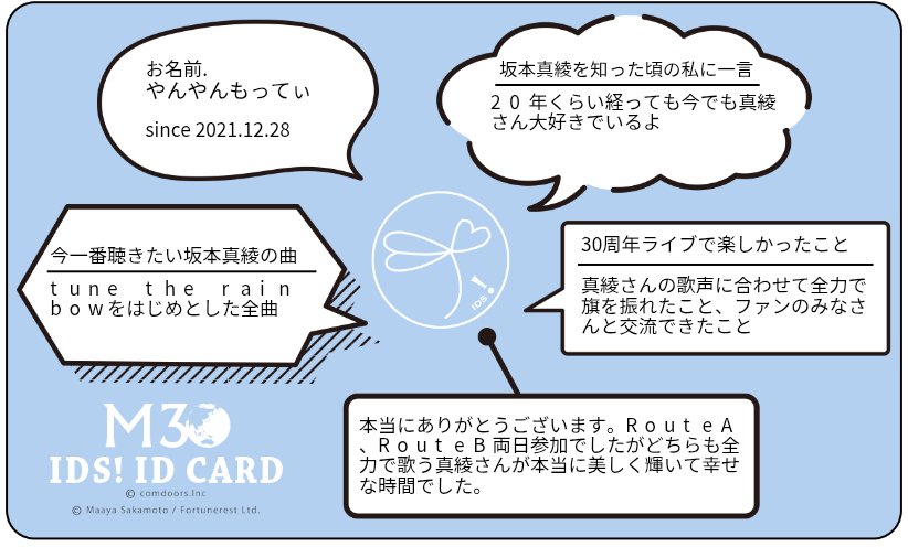 yanyan_mottie54's tweet photo. ライブ後のカード作ってみました☺
#坂本真綾IDS #30thCARD https://t.co/NuIfB8swJm