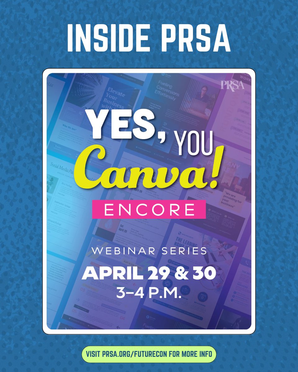 PRSA tweet media