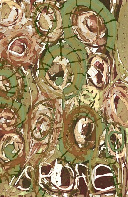 theinfiniteidea's tweet image. Dredge and Reshape: Series 5: Attracting to the higher self: 8/12: Tiny unfurled ferns nestled in waiting

#drawing #text