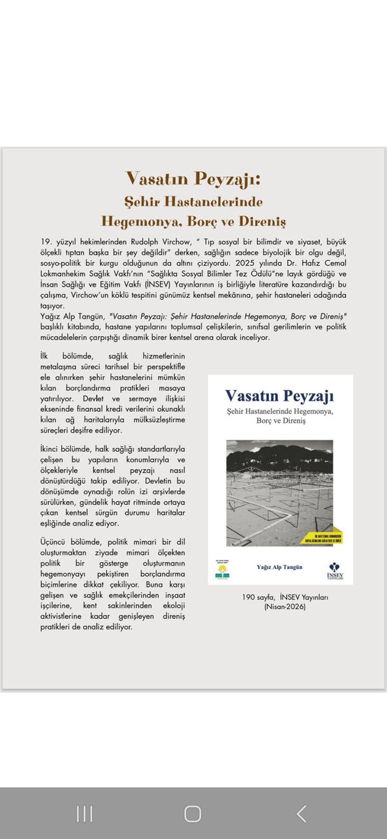 İNSEV tweet media