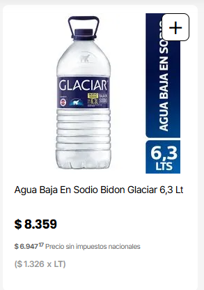 Price of Water in Germany imported from France is cheaper than Water from Argentina sold in Argentina.