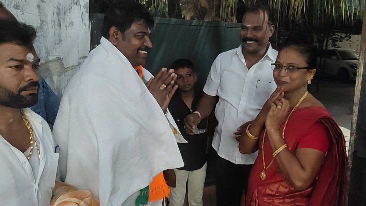 KRM RadhaKrishnan BJP tweet media