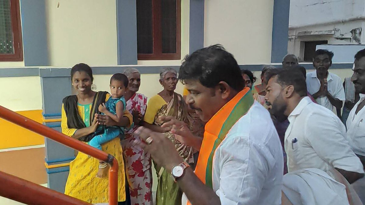 KRM RadhaKrishnan BJP tweet media