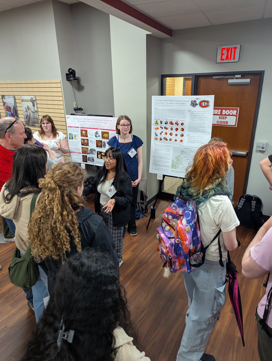 IECatSCSU's tweet photo. Last Friday, students showcased their research at the Student Research Colloquium highlighting projects that make a great impact on the community and prepare them for future graduate studies or their careers. It's inspiring to see research come to life! 🔬✨ https://t.co/e836FOrnLL