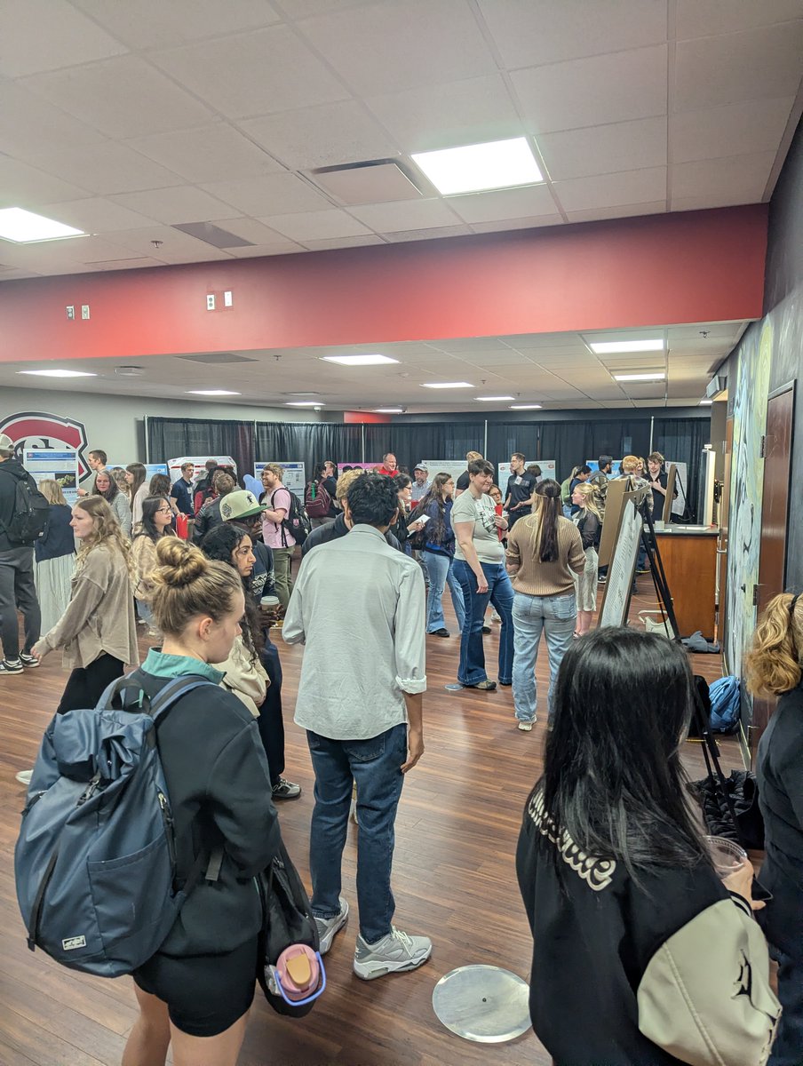 IECatSCSU's tweet photo. Last Friday, students showcased their research at the Student Research Colloquium highlighting projects that make a great impact on the community and prepare them for future graduate studies or their careers. It's inspiring to see research come to life! 🔬✨ https://t.co/e836FOrnLL