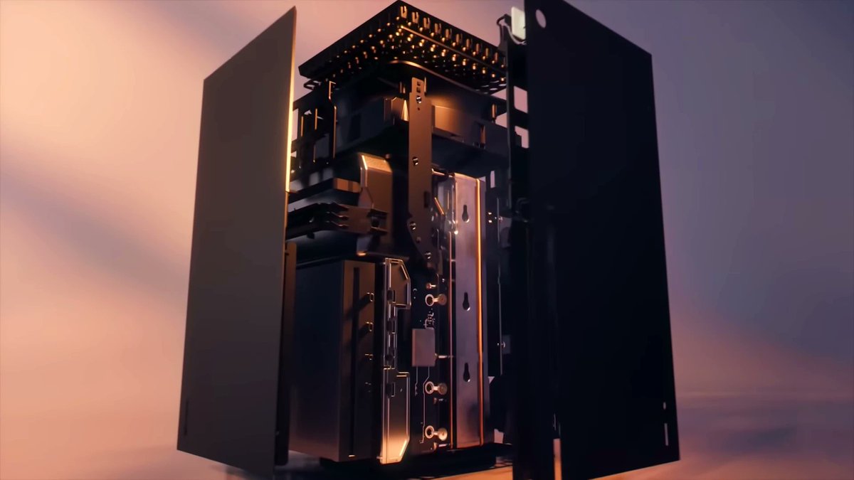 Playfront_de's tweet image. Project Helix wird zum PC-Hybrid: 0% Custom-GPU, 100% RDNA 5 Power. 🎮💻 #Xbox #ProjectHelix #AMD #RDNA5 #GamingTech #NextGen

👉 Zur vollständigen Story: playfront.de/en/xbox-projec…