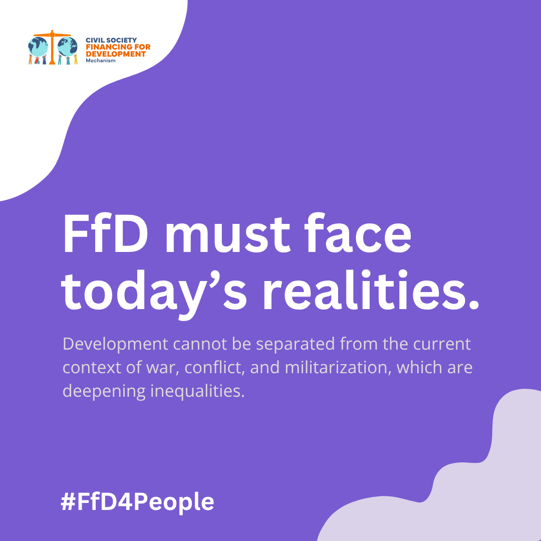 cs_ffd's tweet image. When global rules break down under geopolitical pressure, the most vulnerable pay the price.
A fair and rules-based system is more urgent than ever.

A fragmented global economy cannot deliver #development!

#FfD4People #PeopleOverProfit #FfDForum2026