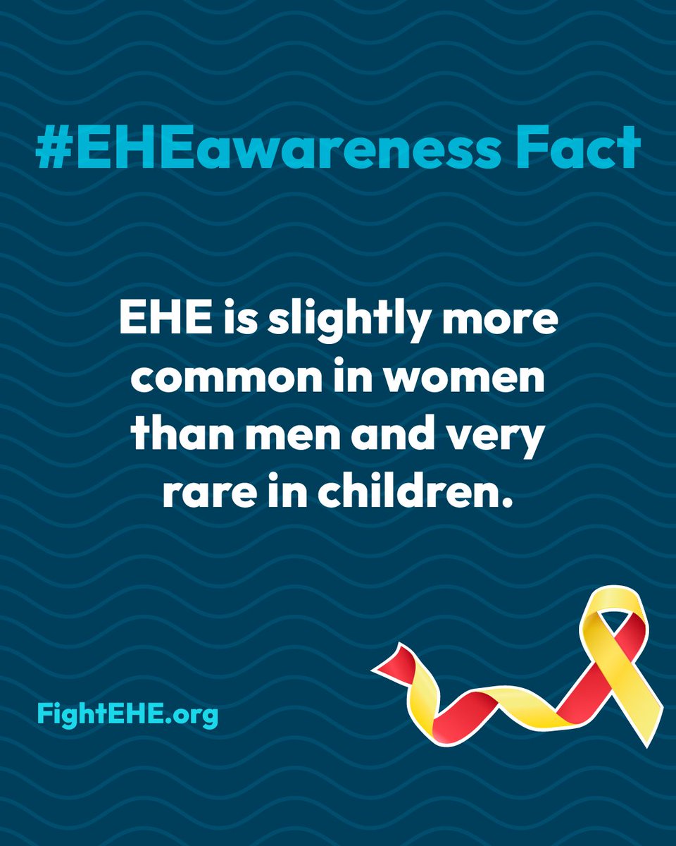 EHEfoundation's tweet image. April is EHE Awareness Month! ❤️🎗️

And we’re on a mission to turn facts into funding and hope into a cure. Help us reach more people by sharing this post to your story!

Learn more about EHE at: FightEHE.org

#EHEawarenessmonth #RareCancer #AwarenessMatters