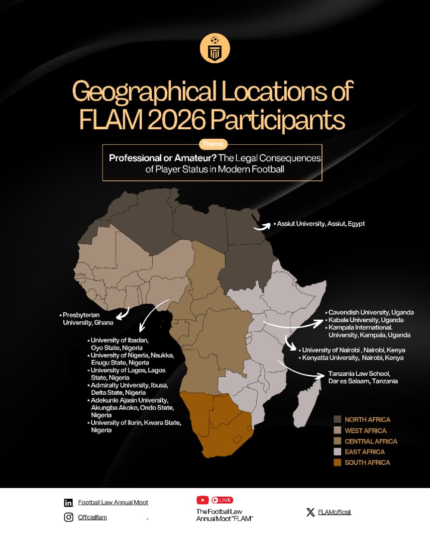 FLAM - Football Law Annual Moot tweet media