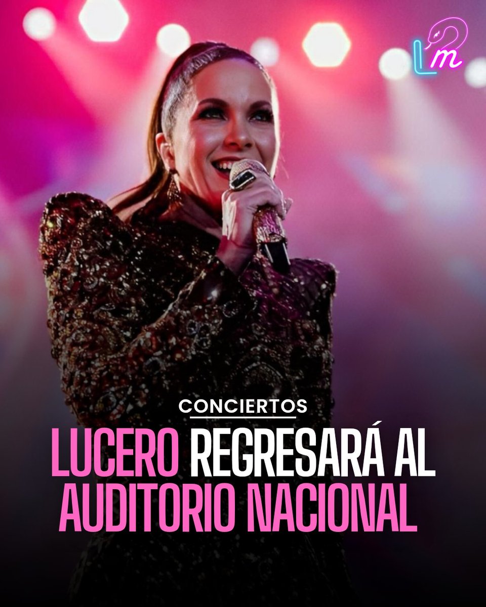 LavaderoMunecas's tweet image. Después de su último #SoldOut, @LuceroMexico ha confirmado un nuevo concierto en el @AuditorioMx, para el 24 de septiembre con el #SiempreContigoTour.

La preventa será los días 27 y 28 de abril a través de @Ticketmaster_Me, en exclusiva para clientes @HSBC_MX.

#Conciertos 🎤