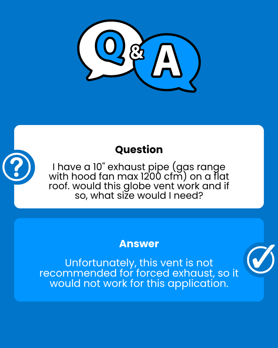 BuyRoofing's tweet image. Upgrade to the FAMCO Galvanized Commercial Roof Vent.

✅ Heavy-duty USA steel 🇺🇸
✅ Watertight &amp;amp; low silhouette
✅ Fast shipping &amp;amp; pro discounts

Specs &amp;amp; pricing: roofingdirect.com/shop/famco-gal…

What's your go-to flat roof vent? 👇 #Roofing #RoofingContractor #Construction