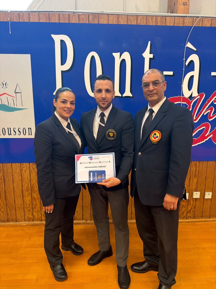CDKarate92's tweet photo. #Arbitres

🏆 Examen Kumite A l belle réussite pour le CDK92 avec 80 % de validation (4/5) ✅

👏 Félicitations à I. EL OUAZZANI, M. ABBADI, M. MAKALOU et 🥉 G. FRANCOIS. 

🙏 Merci à M DAOUD et L. DA SILVA pour leur engagement et leur pédagogie

#Karate #CDKarate92 https://t.co/TpsT8MGS55
